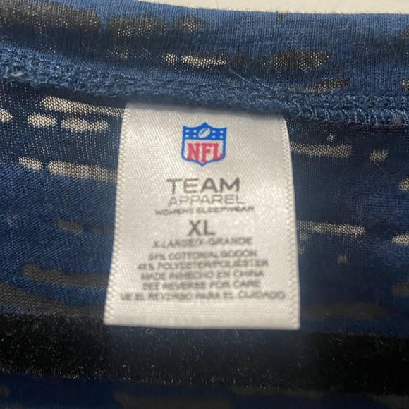 Denver Broncos Women's Sleepwear Shirt XL NFL Team Apparel - Picture 3 of 8